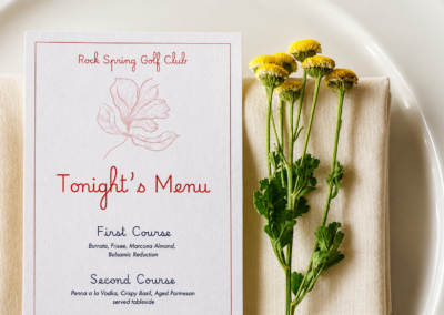 rock spring golf club private event menu west orange nj